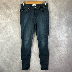 Paige Jeans Women 29 Blue Premium Verdugo Mid-Rise Ultra Skinny Pants Distressed